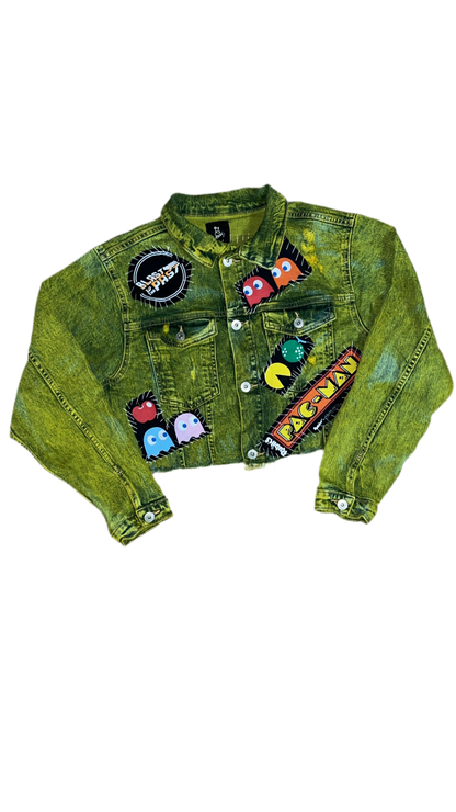 1OF1 “Throwback” Patchwork Jacket [SZ: 14/16]