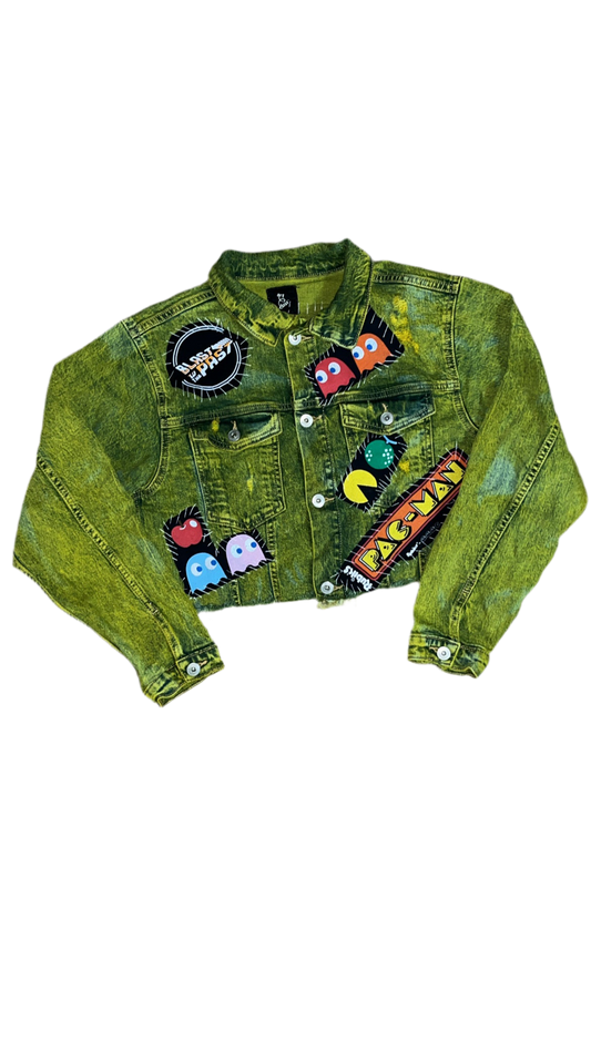 1OF1 “Throwback” Patchwork Jacket [SZ: 14/16]
