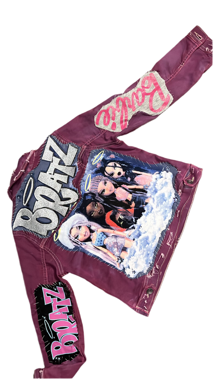 1OF1 BRATZ x BARBIE PATCHWORK JACKET (SZ 10/12)
