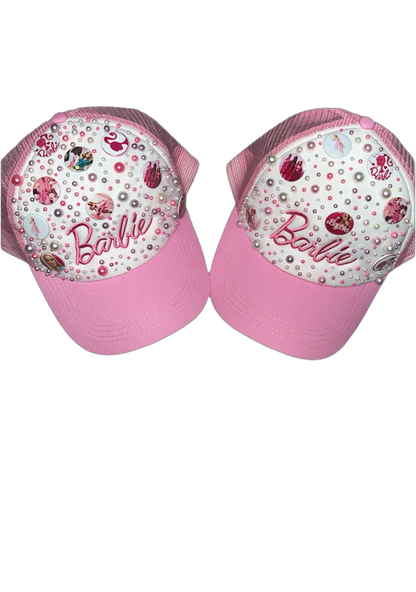 Barbie Themed Pearl Trucker Hat