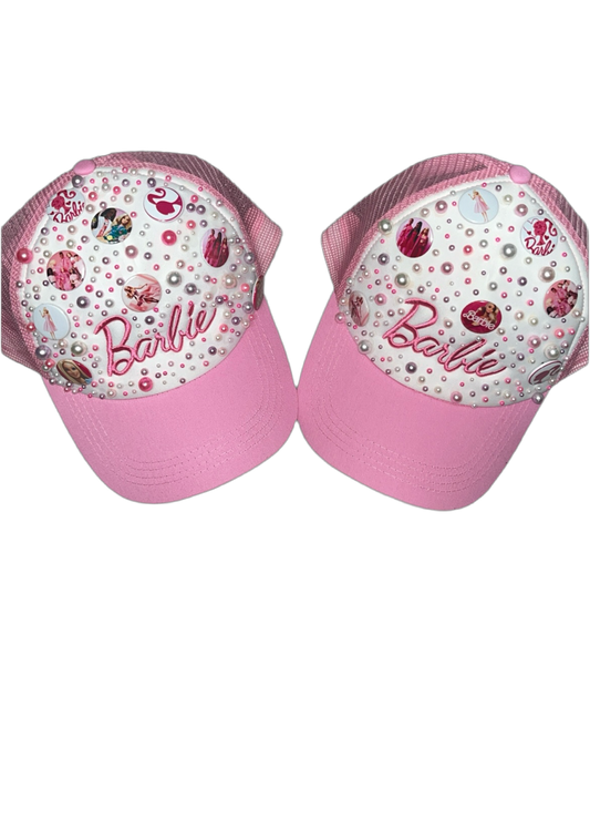 Barbie Themed Pearl Trucker Hat