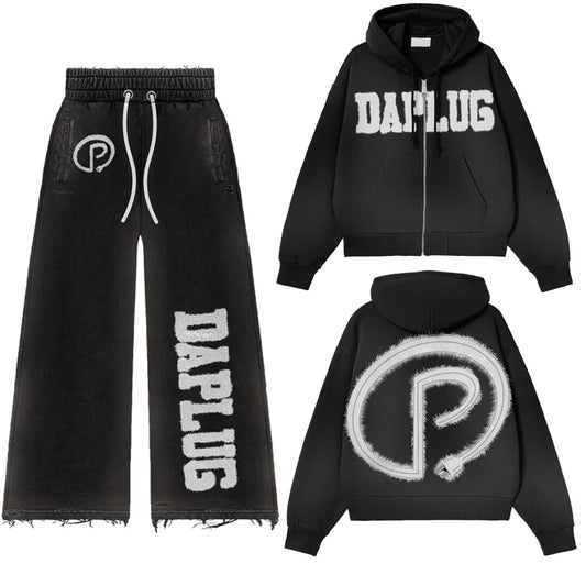 BLACK/WHITE P DA PLUG SET