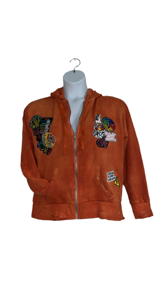 1OF1 PATCHWORK ZIPUP