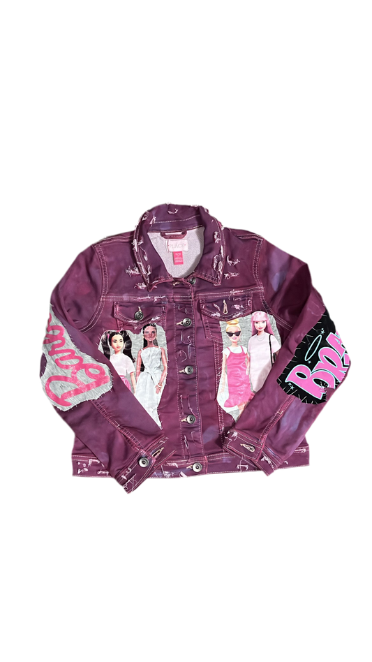 1OF1 BRATZ x BARBIE PATCHWORK JACKET (SZ 10/12)