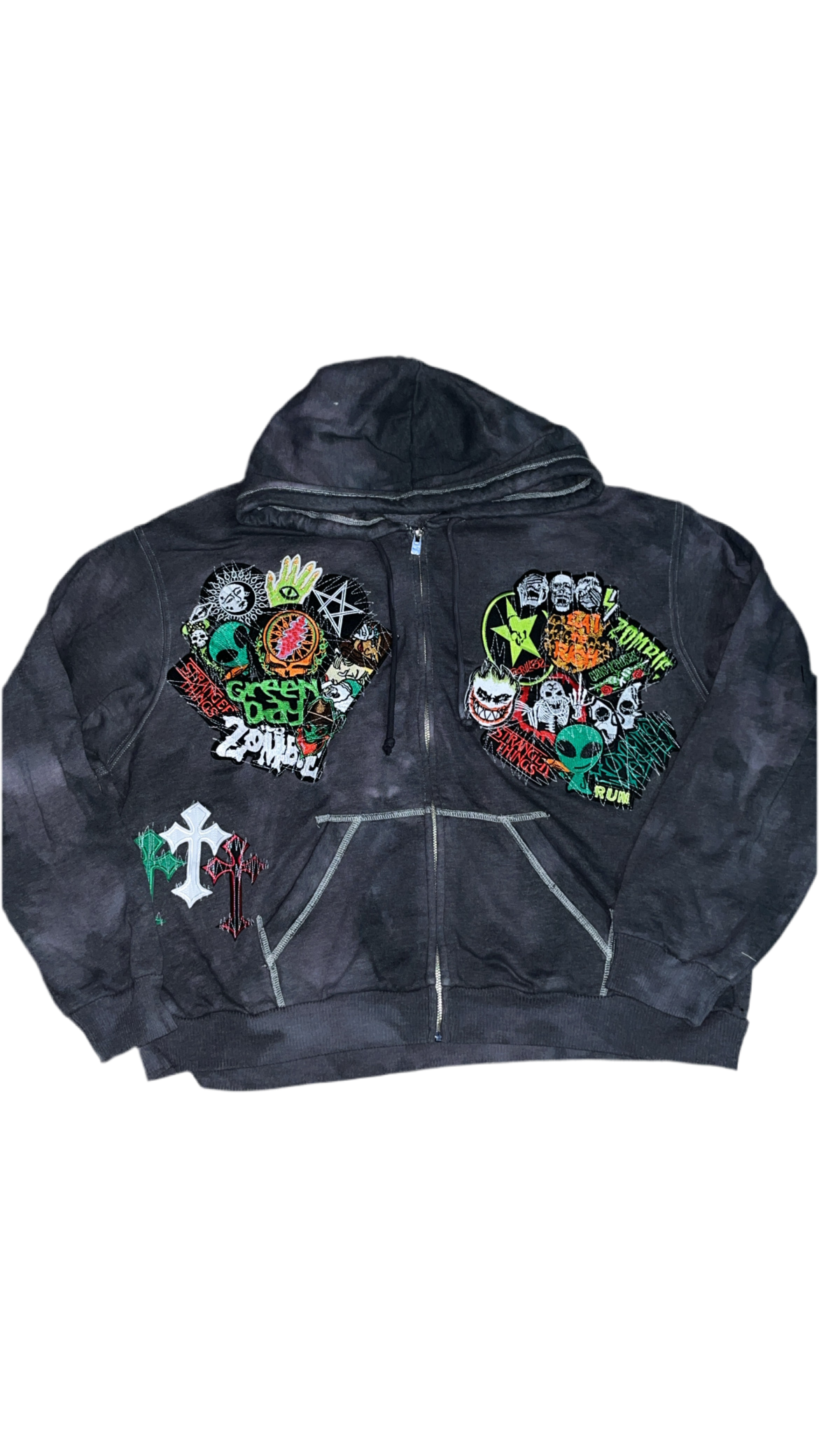 1OF1 PATCHWORK ZIPUP [XL]