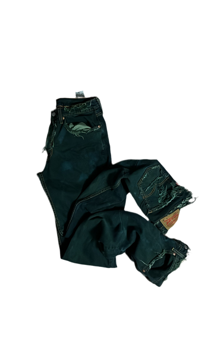 1OF1 Men’s Stacked Custom Levis Jeans [SZ: 32]