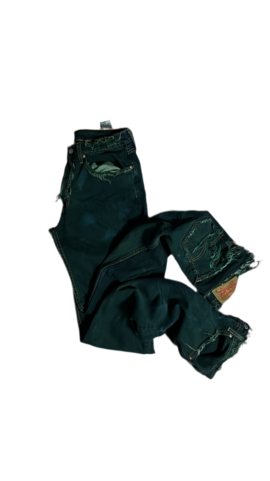 1OF1 Men’s Stacked Custom Levis Jeans [SZ: 32]
