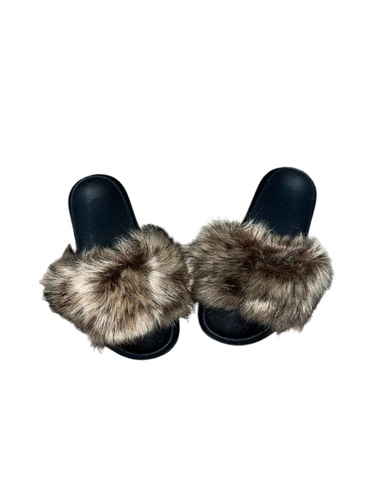 Brown Fur Slides