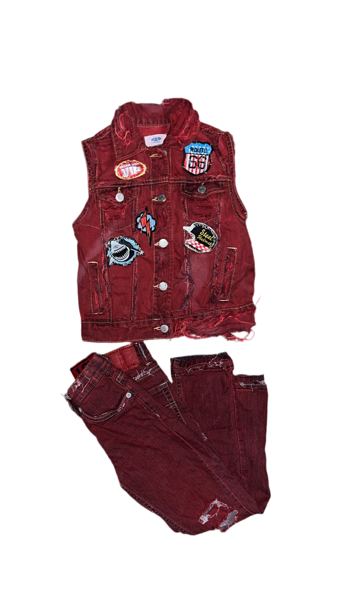 1OF1 BOYs PATCHWORK SET (SZ 7/8)