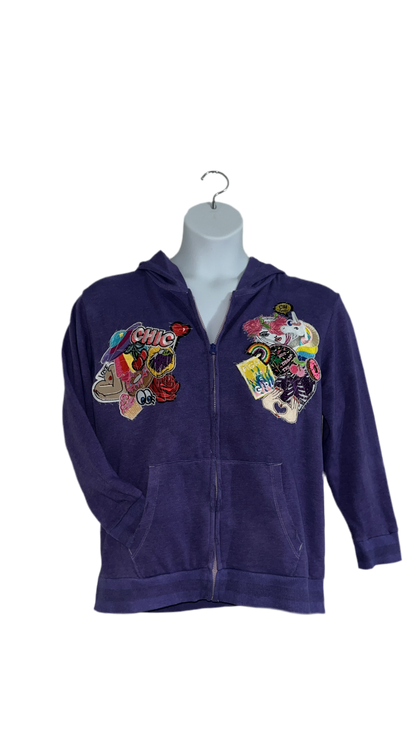 1OF1 GIRL’s PATCHWORK JACKET [XL]