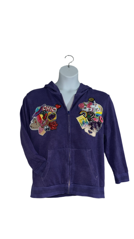 1OF1 GIRL’s PATCHWORK JACKET [XL]