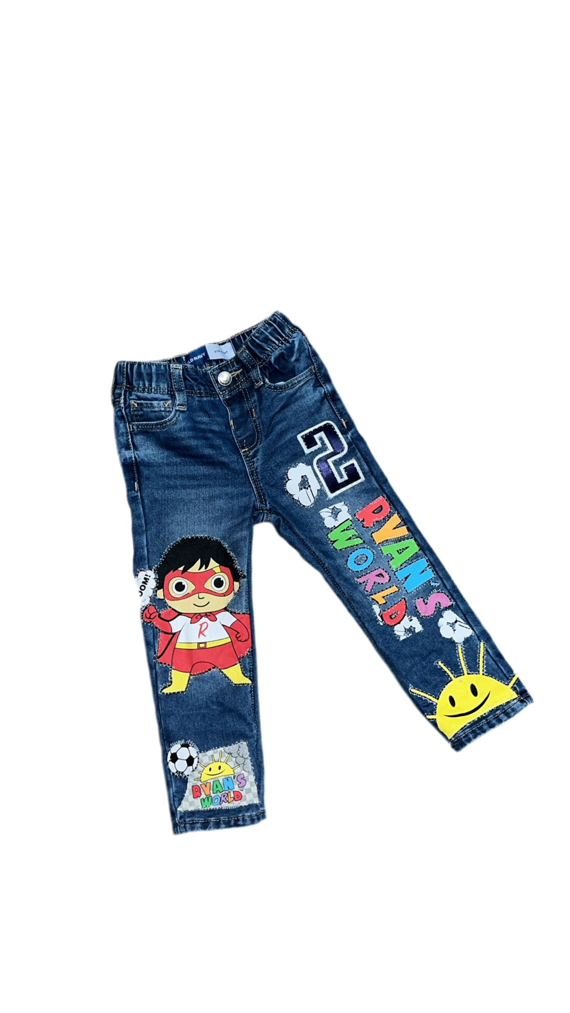 1OF1 “Ryan’s World” Patchwork Jeans [SZ:2T]