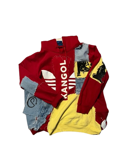 1OF1 PATCHWORK HOODIE FREESTYLE