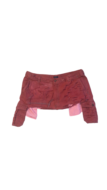 Freestyle Patchwork Cargo Skirt Custom
