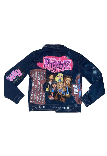 Bratz x Levi Patchwork Jean Jacket Custom