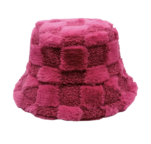 Checkered Bucket Hat