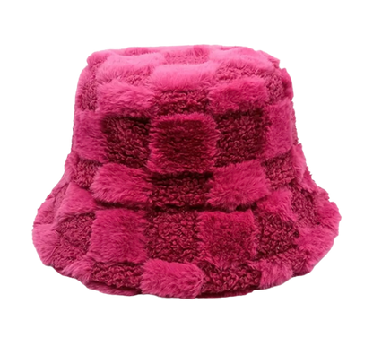 Checkered Bucket Hat