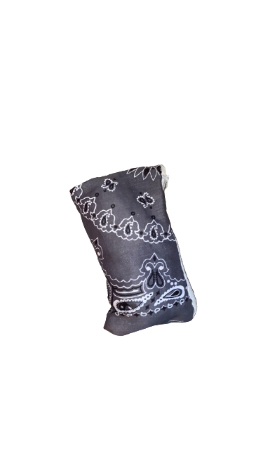 Bandana Puffer Pouch