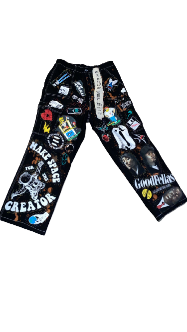 Custom Patchwork Jeans