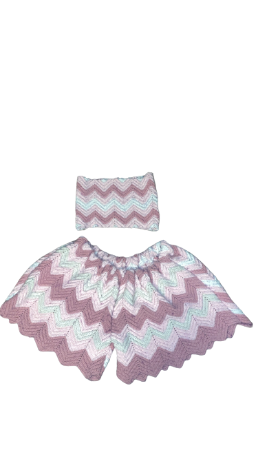 Custom Crochet Two Piece Set