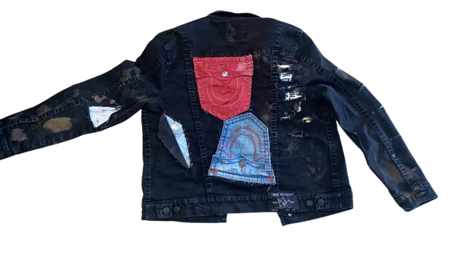 Custom Patchwork Jean Jackets