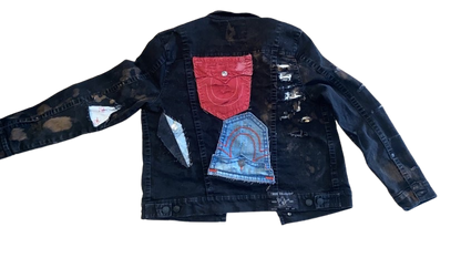 Custom Patchwork Jean Jackets