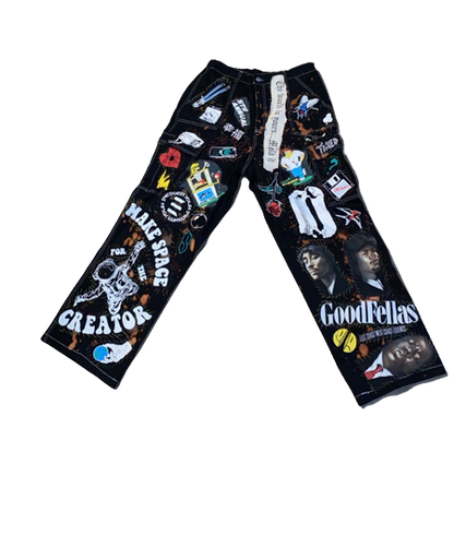 Custom Patchwork Jeans