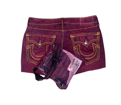 True Religion Skirt & Handbag Custom Set
