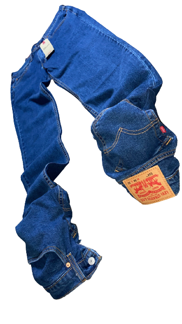 Levi “Bottoms Up” Custom Jeans