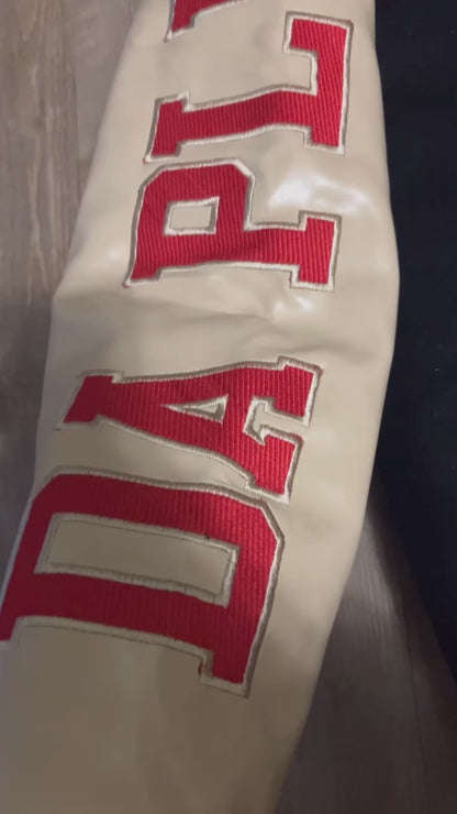 P DAPLUG LETTERMAN JACKET (limited edition)