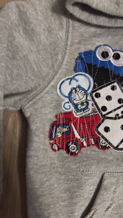 1OF1 TODDLER PATCHWORK ZIPUP (SZ 2T)