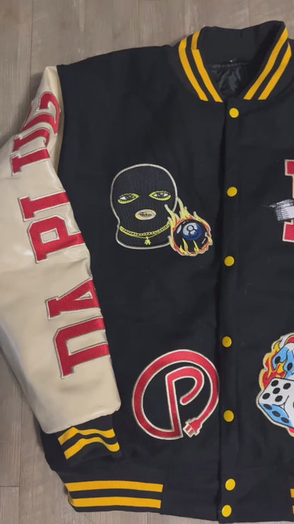 P DAPLUG LETTERMAN JACKET (limited edition)