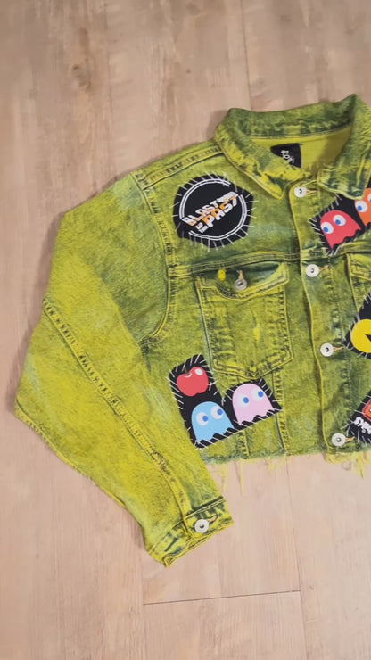 1OF1 “Throwback” Patchwork Jacket [SZ: 14/16]