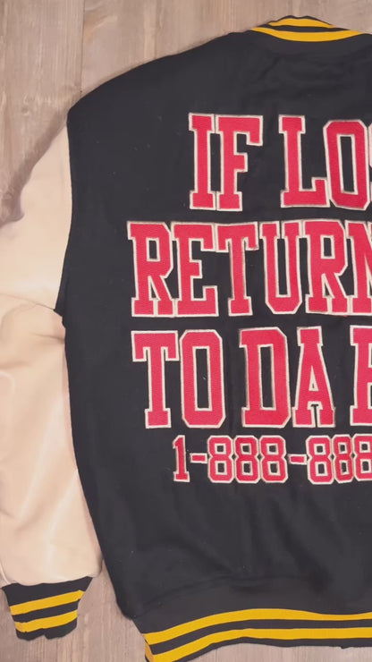 P DAPLUG LETTERMAN JACKET (limited edition)